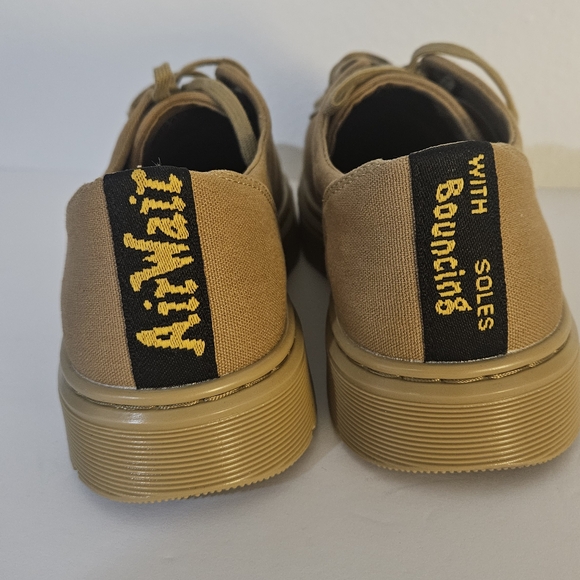 Dr. Martens Dante Canvas Muted Savannah Tan casual Sneakers Men's 8 Women's 9 - Picture 5 of 9